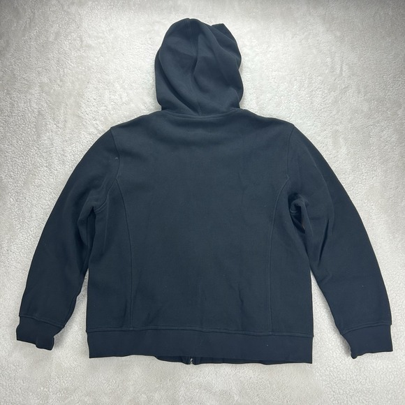 Pendleton Full Zip Hoodie Womens Large Blue Ribbed Cuffs &‎ Hem Casual Wear - Picture 7 of 7